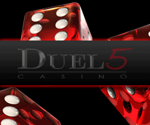 Duel5 Casino - 100% bonus up to 800 dollars