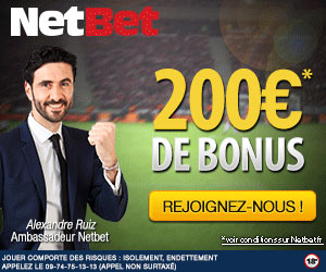 NetBet Sport : bonus exceptionnel de 200€