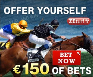 ZEturf : up to 150€ bonus for the first deposit