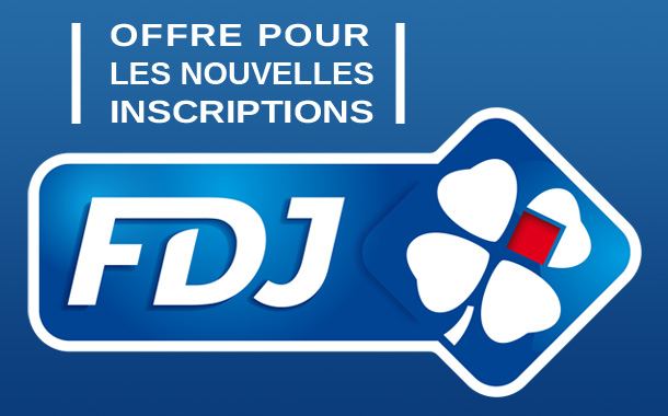 fdj.fr - offre pour les nouvelles inscriptions