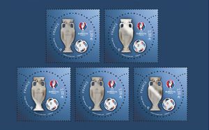 Le timbre de La Poste pour l'UEFA EURO 2016™
