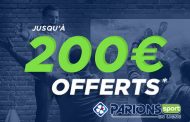 ParionsSport : bonus exceptionnel de 200€